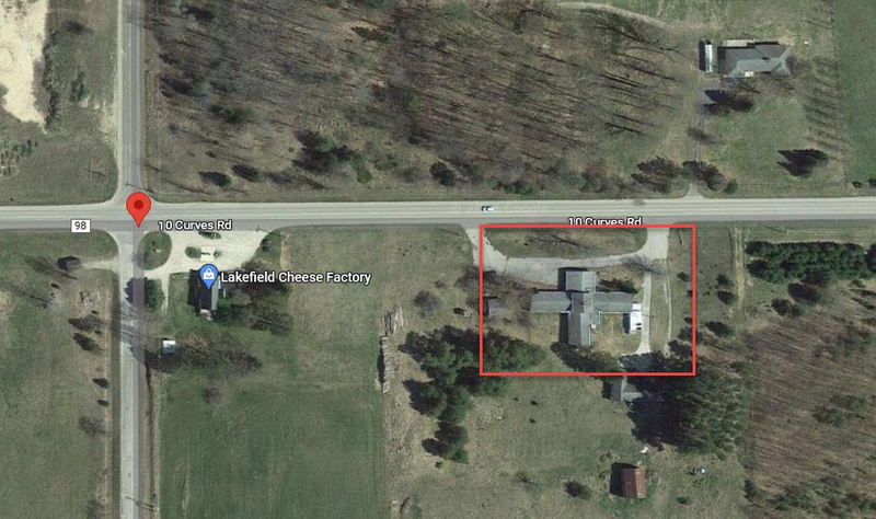 Undetermined 10 Curves Motel - Aerial Map